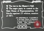 Standbild Negro Gesetzgeber South Carolina United States USA, 1916, aus Sekunde 15 historischem Filmmaterial Videoclip 65675027384