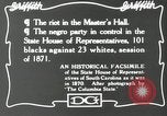 Standbild Negro Gesetzgeber South Carolina United States USA, 1916, aus Sekunde 23 historischem Filmmaterial Videoclip 65675027384