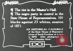 Standbild Negro Gesetzgeber South Carolina United States USA, 1916, aus Sekunde 25 historischem Filmmaterial Videoclip 65675027384