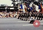 Standbild militärischen Bands Washington DC USA, 1976, aus Sekunde 14 historischem Filmmaterial Videoclip 65675027392