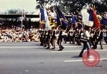 Standbild militärischen Bands Washington DC USA, 1976, aus Sekunde 15 historischem Filmmaterial Videoclip 65675027392