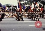 Standbild militärischen Bands Washington DC USA, 1976, aus Sekunde 18 historischem Filmmaterial Videoclip 65675027392