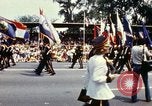 Standbild militärischen Bands Washington DC USA, 1976, aus Sekunde 21 historischem Filmmaterial Videoclip 65675027392