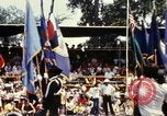 Standbild militärischen Bands Washington DC USA, 1976, aus Sekunde 26 historischem Filmmaterial Videoclip 65675027392