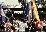 Standbild militärischen Bands Washington DC USA, 1976, aus Sekunde 27 historischem Filmmaterial Videoclip 65675027392