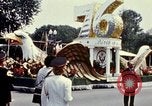 Standbild militärischen Bands Washington DC USA, 1976, aus Sekunde 52 historischem Filmmaterial Videoclip 65675027392