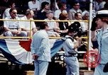 Standbild US Coast Guard in Parade Washington DC USA, 1976, aus Sekunde 7 historischem Filmmaterial Videoclip 65675027393