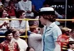 Standbild US Coast Guard in Parade Washington DC USA, 1976, aus Sekunde 10 historischem Filmmaterial Videoclip 65675027393