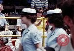 Standbild US Coast Guard in Parade Washington DC USA, 1976, aus Sekunde 14 historischem Filmmaterial Videoclip 65675027393
