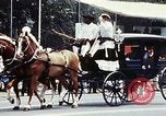 Image of horse drawn carriage Washington DC USA, 1976, second 11 stock footage video 65675027398