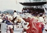 Image of train float Washington DC USA, 1976, second 8 stock footage video 65675027400