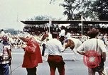 Image of train float Washington DC USA, 1976, second 9 stock footage video 65675027400