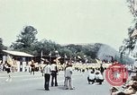 Image of train float Washington DC USA, 1976, second 13 stock footage video 65675027400