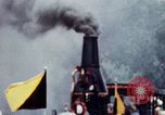 Image of train float Washington DC USA, 1976, second 21 stock footage video 65675027400
