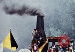 Image of train float Washington DC USA, 1976, second 23 stock footage video 65675027400