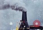 Image of train float Washington DC USA, 1976, second 31 stock footage video 65675027400