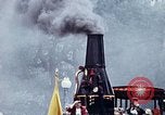 Image of train float Washington DC USA, 1976, second 33 stock footage video 65675027400