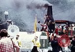 Image of train float Washington DC USA, 1976, second 35 stock footage video 65675027400