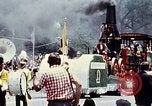 Image of train float Washington DC USA, 1976, second 39 stock footage video 65675027400