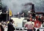 Image of train float Washington DC USA, 1976, second 45 stock footage video 65675027400