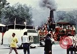 Image of train float Washington DC USA, 1976, second 53 stock footage video 65675027400