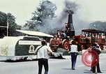 Image of train float Washington DC USA, 1976, second 59 stock footage video 65675027400