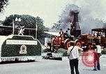 Image of train float Washington DC USA, 1976, second 62 stock footage video 65675027400