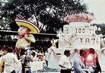 Image of parade float Washington DC USA, 1976, second 35 stock footage video 65675027402