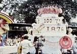 Image of parade float Washington DC USA, 1976, second 37 stock footage video 65675027402