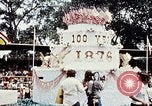 Image of parade float Washington DC USA, 1976, second 38 stock footage video 65675027402