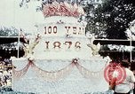 Image of parade float Washington DC USA, 1976, second 40 stock footage video 65675027402
