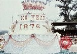 Image of parade float Washington DC USA, 1976, second 42 stock footage video 65675027402