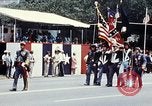 Image of marching band Washington DC USA, 1976, second 15 stock footage video 65675027404