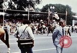 Image of marching band Washington DC USA, 1976, second 37 stock footage video 65675027404