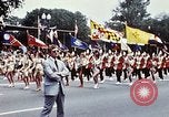 Image of marching band Washington DC USA, 1976, second 54 stock footage video 65675027404