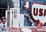 Image of AFL CIO float Washington DC USA, 1976, second 37 stock footage video 65675027409