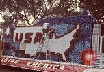 Image of Bicentennial parade float Washington DC USA, 1976, second 4 stock footage video 65675027415
