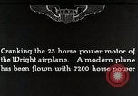 Image of starting the Wright flyer engine United States USA, 1908, second 1 stock footage video 65675027434