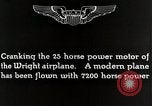 Image of starting the Wright flyer engine United States USA, 1908, second 8 stock footage video 65675027434