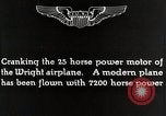 Image of starting the Wright flyer engine United States USA, 1908, second 9 stock footage video 65675027434