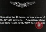Image of starting the Wright flyer engine United States USA, 1908, second 14 stock footage video 65675027434