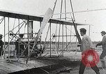 Image of starting the Wright flyer engine United States USA, 1908, second 18 stock footage video 65675027434