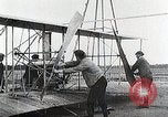 Image of starting the Wright flyer engine United States USA, 1908, second 19 stock footage video 65675027434
