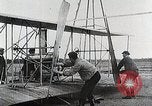 Image of starting the Wright flyer engine United States USA, 1908, second 20 stock footage video 65675027434
