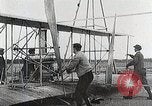 Image of starting the Wright flyer engine United States USA, 1908, second 21 stock footage video 65675027434