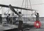 Image of starting the Wright flyer engine United States USA, 1908, second 23 stock footage video 65675027434