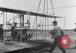 Image of starting the Wright flyer engine United States USA, 1908, second 25 stock footage video 65675027434