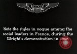 Image of Wright brothers demonstrate their plane Le Mans France, 1908, second 3 stock footage video 65675027436