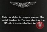 Image of Wright brothers demonstrate their plane Le Mans France, 1908, second 5 stock footage video 65675027436