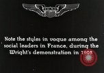 Image of Wright brothers demonstrate their plane Le Mans France, 1908, second 7 stock footage video 65675027436